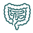 Supports healthy gut lining, microbiome and motility icon