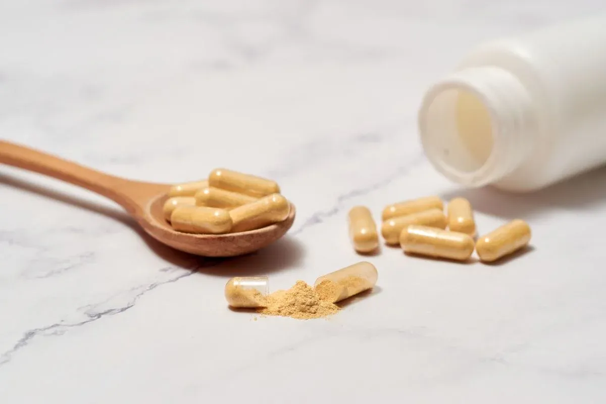supplement pills probiotic concept and better dig