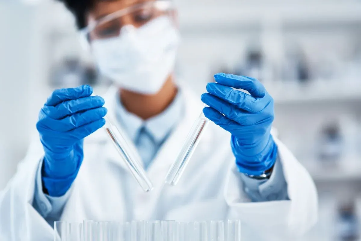conducting new tests in the lab