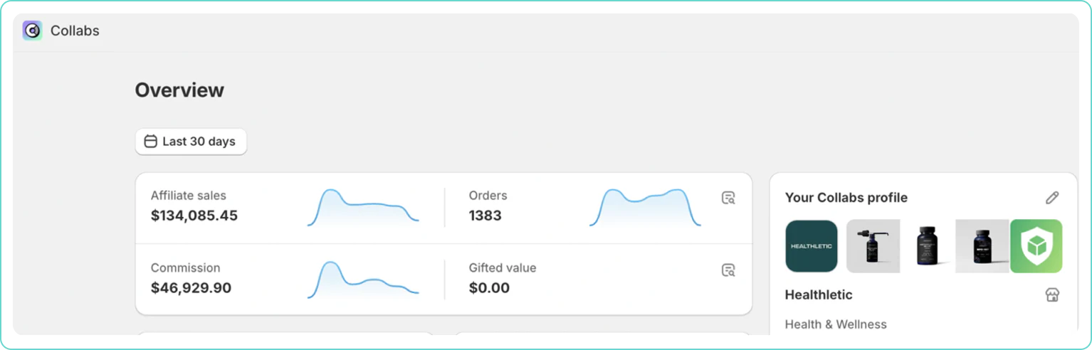 Payouts section image
